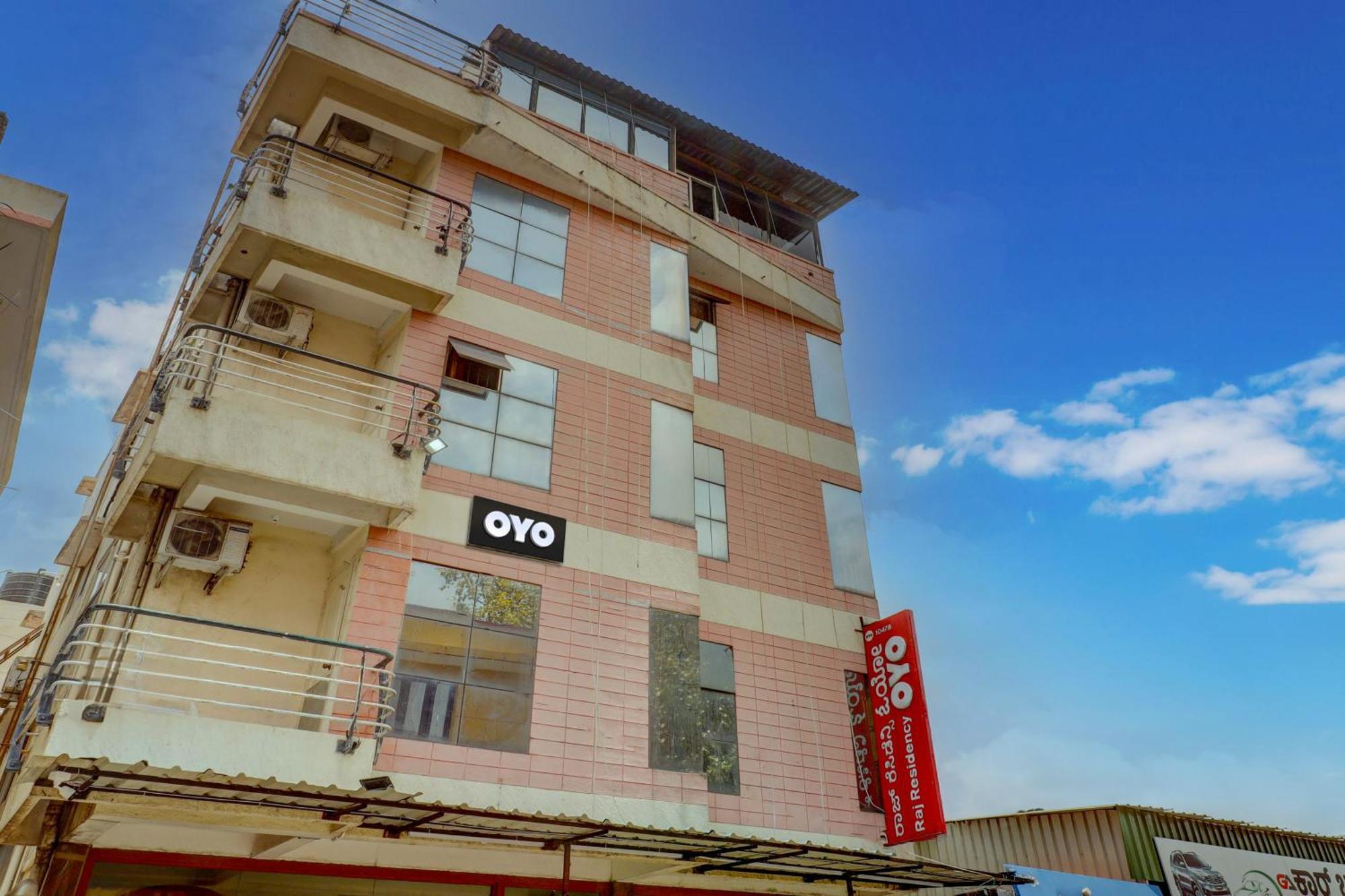 Hotel Oyo Flagship Raj Residency Bangalore Exterior foto